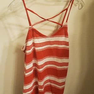 Red and White Summer Camisole